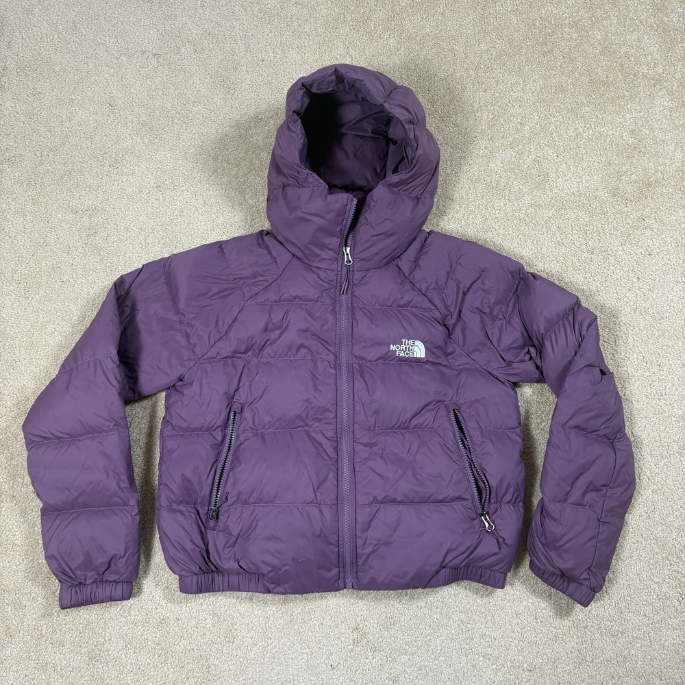 The North Face Women Purple Hydrenalite Down Puffer Jacket Hood 600 NF0A5GIE